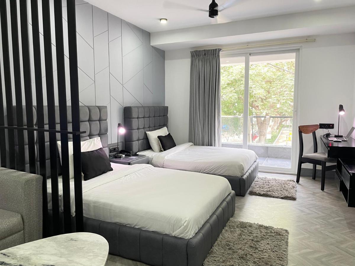 Bedchambers Serviced Apartments - Cyber City Gurgaon Exterior foto